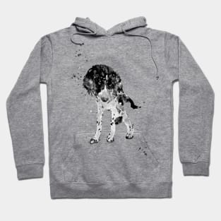 Large munsterlander dog Hoodie